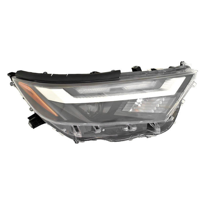 2022-2024 Toyota RAV4 Hybrid LE/Hybrid Woodland Edition/Hybrid XLE/Hybrid XLE Premium Passenger Side Headlight Assembly Composite - TO2503316-Partify-Painted-Replacement-Body-Parts