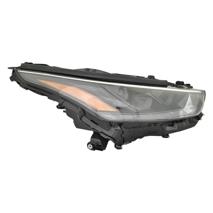 2022-2023 Toyota Highlander Hybrid LE/Hybrid XLE/L/LE/XLE Passenger Side Headlight Assembly Composite - TO2503325-Partify-Painted-Replacement-Body-Parts
