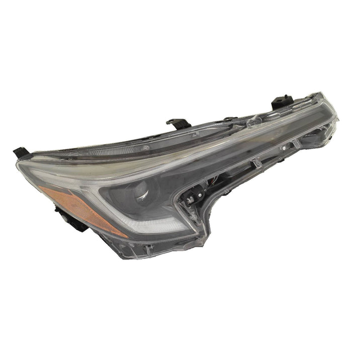 2023-2024 Toyota Corolla Base/Hybrid LE/Hybrid Nightshade/Hybrid SE/Hybrid XLE/Hybrid XSE/L/LE/Nightshade/SE/XLE/XSE Passenger Side Headlight Assembly Usa Built Composite Sedan - TO2503327-Partify-Painted-Replacement-Body-Parts