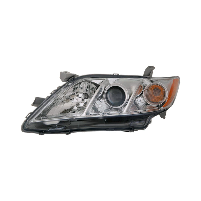 2007-2009 Toyota Camry Base/CE/LE/XLE Driver Side Headlight Lens Housing - TO2518105-Partify-Painted-Replacement-Body-Parts
