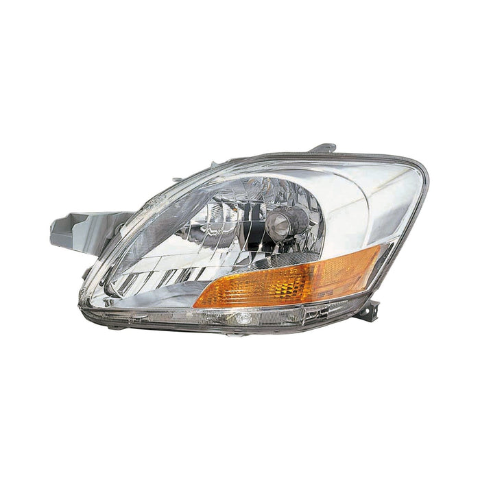 2007-2011 Toyota Yaris Driver Side Headlight Lens Housing Sedan - TO2518108-Partify-Painted-Replacement-Body-Parts