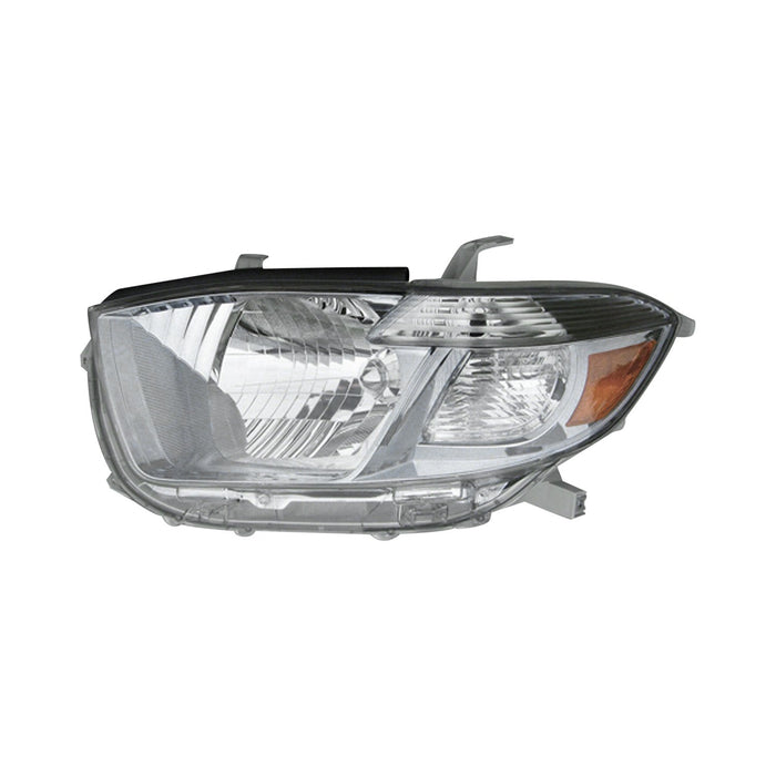 2008-2010 Toyota Highlander Hybrid/Hybrid Limited Driver Side Headlight Lens Housing - TO2518117-Partify-Painted-Replacement-Body-Parts