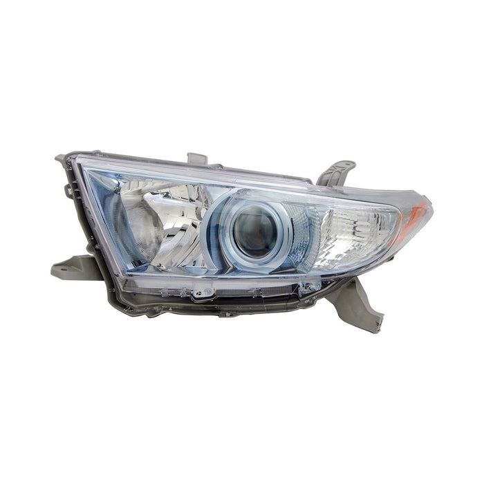 2011-2013 Toyota Highlander Hybrid/Hybrid Limited Driver Side Headlight Lens Housing - TO2518129-Partify-Painted-Replacement-Body-Parts