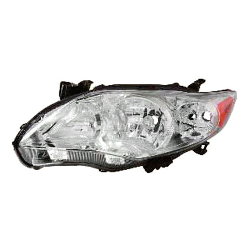 2011-2013 Toyota Corolla Driver Side Headlight Lens Housing Japan Built - TO2518131-Partify-Painted-Replacement-Body-Parts