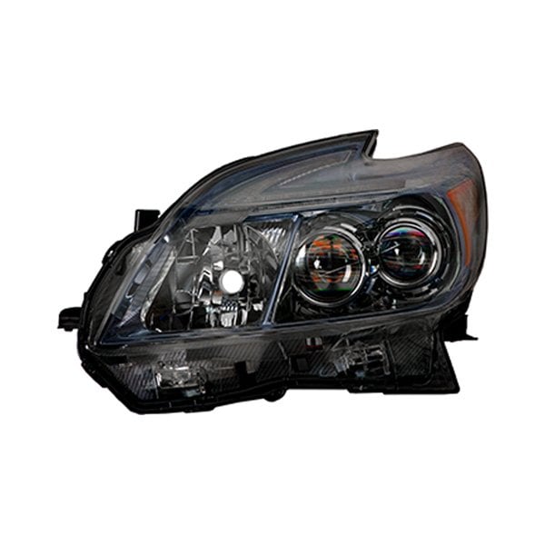2012-2015 Toyota Prius Plug-In Driver Side Headlight Lens Housing Led Blue Bezel - TO2518149-Partify-Painted-Replacement-Body-Parts