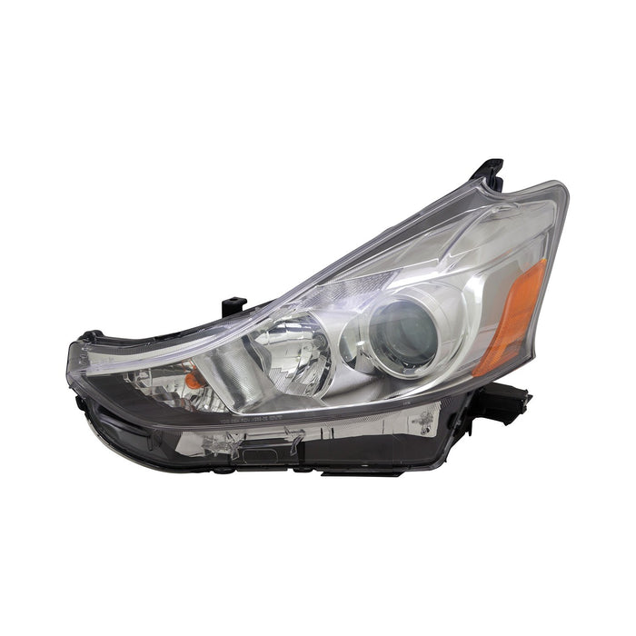 2015-2018 Toyota Prius V Driver Side Headlight Lens Housing Halogen - TO2518152-Partify-Painted-Replacement-Body-Parts