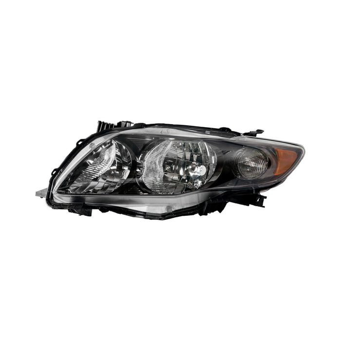 2009-2010 Toyota Corolla S/XRS Driver Side Headlight Lens Housing North America Built - TO2518164-Partify-Painted-Replacement-Body-Parts