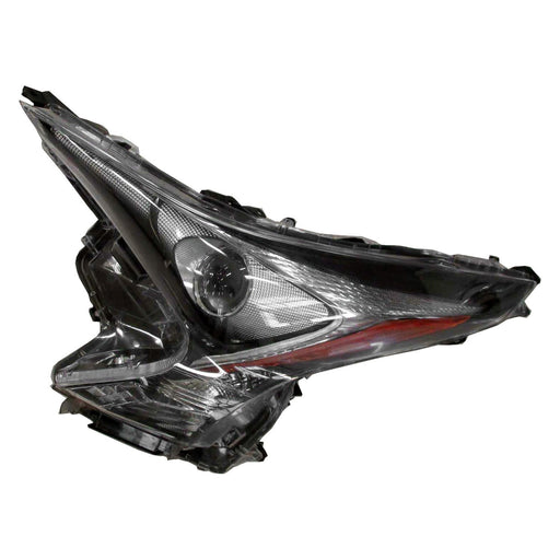 2016-2018 Toyota Prius Driver Side Headlight Lens Housing W/Fog Lamps From 2-16 - TO2518192-Partify-Painted-Replacement-Body-Parts