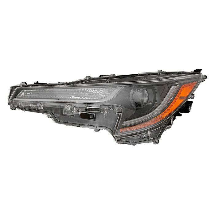 2020-2022 Toyota Corolla L/LE Driver Side Headlight Lens Housing Japan Built Sedan - TO2518197-Partify-Painted-Replacement-Body-Parts