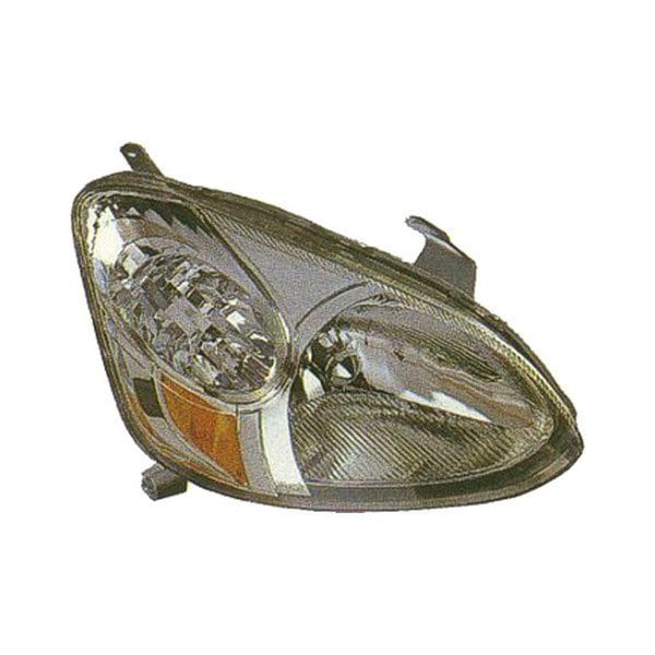 2003-2005 Toyota Echo Passenger Side Headlight Lens Housing - TO2519102-Partify-Painted-Replacement-Body-Parts