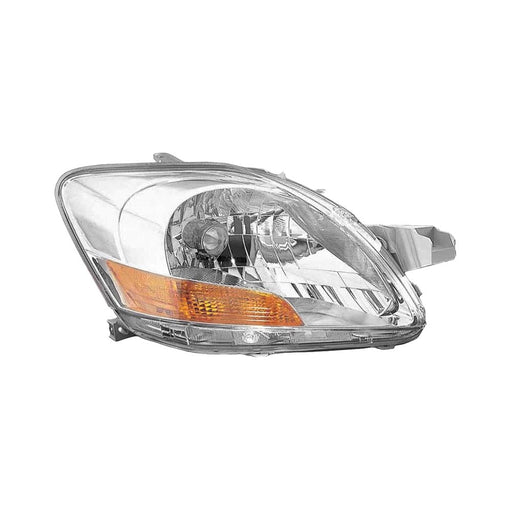 2007-2011 Toyota Yaris Passenger Side Headlight Lens Housing Sedan - TO2519108-Partify-Painted-Replacement-Body-Parts