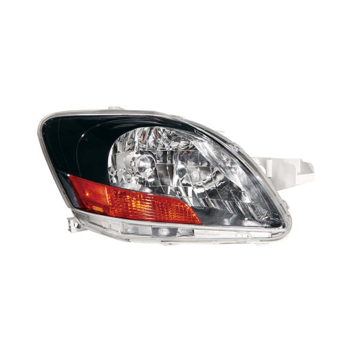 2008-2009 Toyota Yaris S Passenger Side Headlight Lens Housing Sedan - TO2519120-Partify-Painted-Replacement-Body-Parts