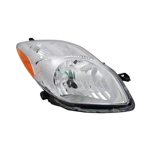 2009-2011 Toyota Yaris Passenger Side Headlight Lens Housing Hatchback - TO2519123-Partify-Painted-Replacement-Body-Parts