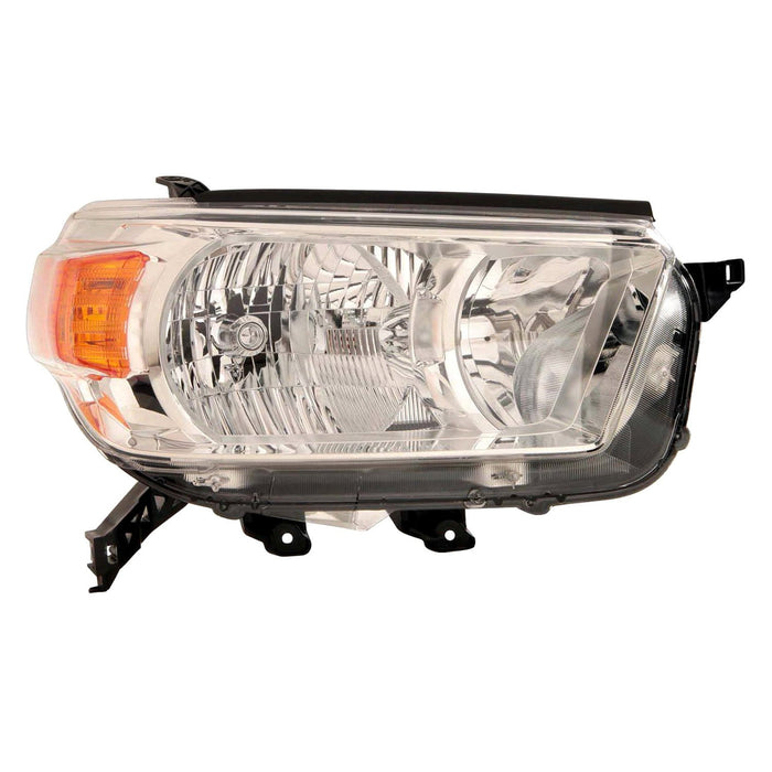 2010-2013 Toyota 4Runner Limited/SR5 Passenger Side Headlight Lens Housing - TO2519127-Partify-Painted-Replacement-Body-Parts