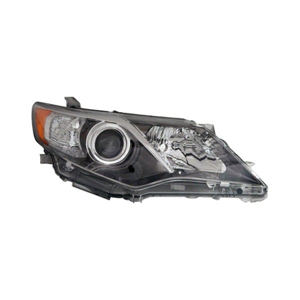 2012-2014 Toyota Camry XLE Passenger Side Headlight Lens Housing Hid - TO2519135-Partify-Painted-Replacement-Body-Parts