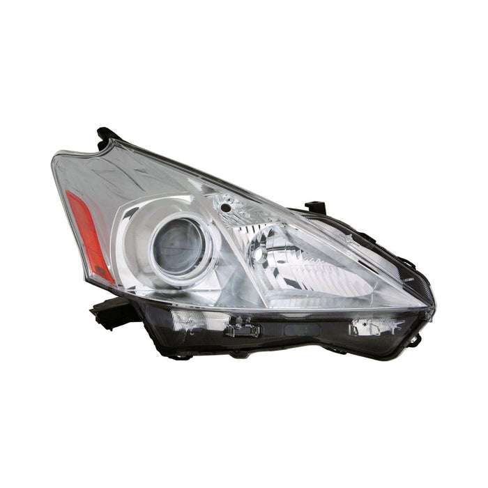 2012-2014 Toyota Prius V Passenger Side Headlight Lens Housing Halogen - TO2519137-Partify-Painted-Replacement-Body-Parts