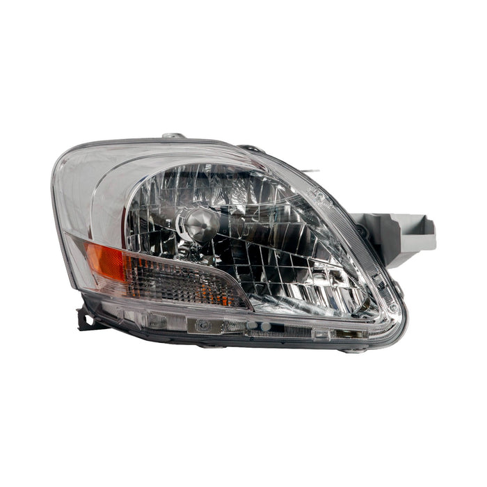 2012 Toyota Yaris Base Passenger Side Headlight Lens Housing W/O Sport Pkg Sedan - TO2519144-Partify-Painted-Replacement-Body-Parts