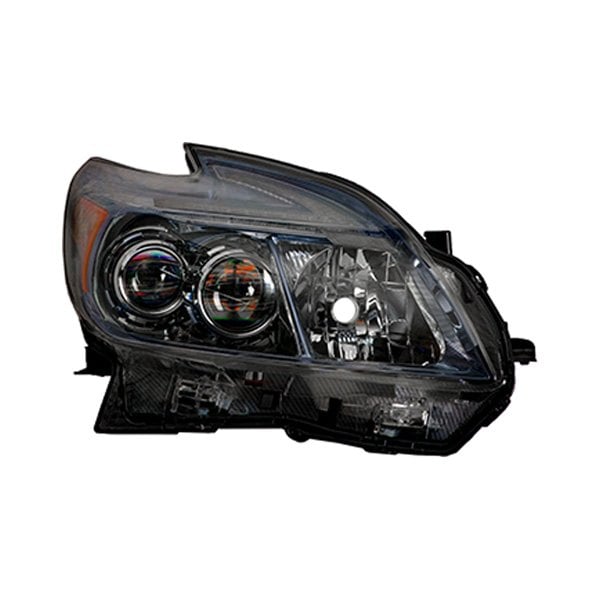 2012-2015 Toyota Prius Plug-In Passenger Side Headlight Lens Housing Led Blue Bezel - TO2519149-Partify-Painted-Replacement-Body-Parts