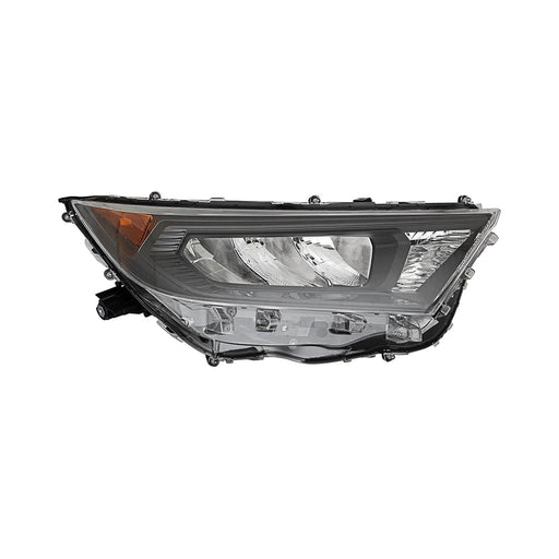 2019-2022 Toyota RAV4 Hybrid LE/LE Passenger Side Headlight Lens Housing Japan Built - TO2519200-Partify-Painted-Replacement-Body-Parts
