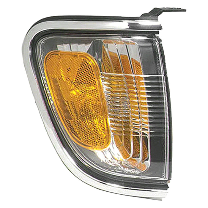 2001-2004 Toyota Tacoma Passenger Side Parking Light Assembly Park/Marker Combo W/Bright Bezel - TO2521161-Partify-Painted-Replacement-Body-Parts
