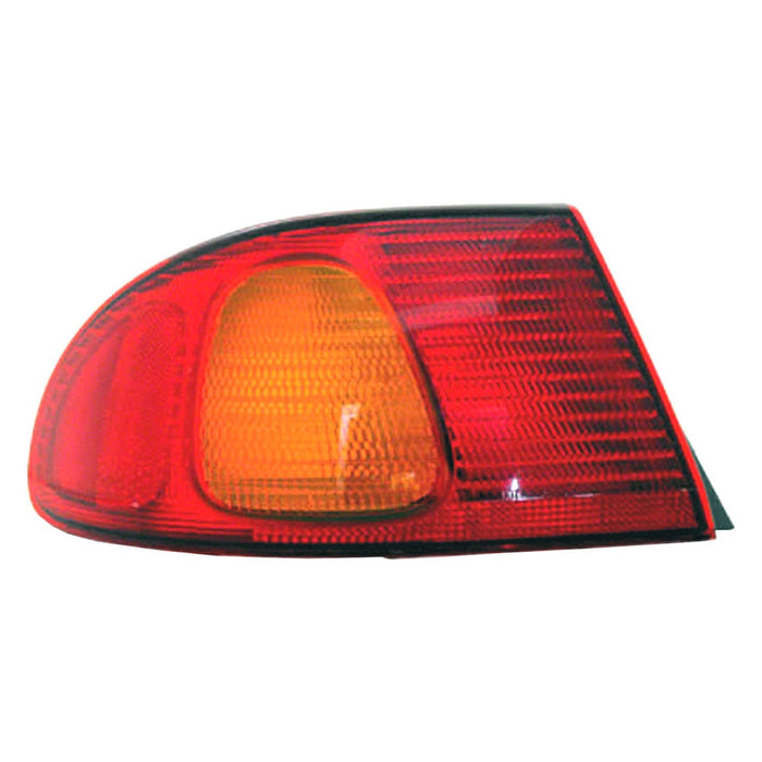 1998-2002 Toyota Corolla Driver Side Tail Light Assembly Body Mounted - TO2800121-Partify-Painted-Replacement-Body-Parts