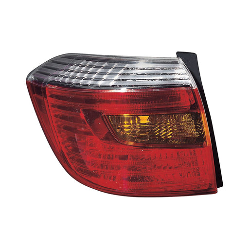2008-2010 Toyota Highlander Driver Side Tail Light Assembly W/Sport Pkg - TO2800174-Partify-Painted-Replacement-Body-Parts