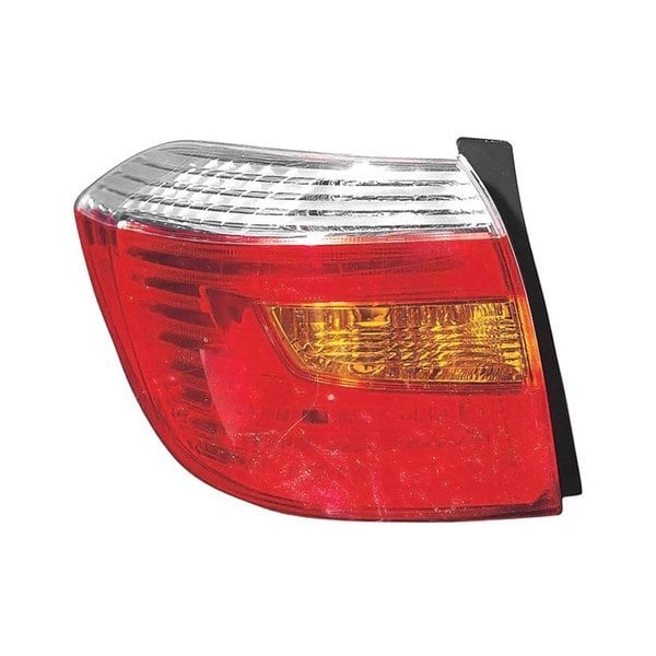 2010 Toyota Highlander Base/Limited/SE Driver Side Tail Light Assembly Usa Built - TO2800187-Partify-Painted-Replacement-Body-Parts