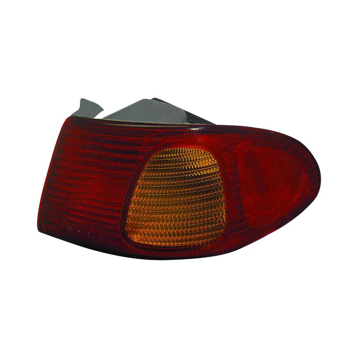 1998-2002 Toyota Corolla Passenger Side Tail Light Assembly Body Mounted - TO2801121-Partify-Painted-Replacement-Body-Parts