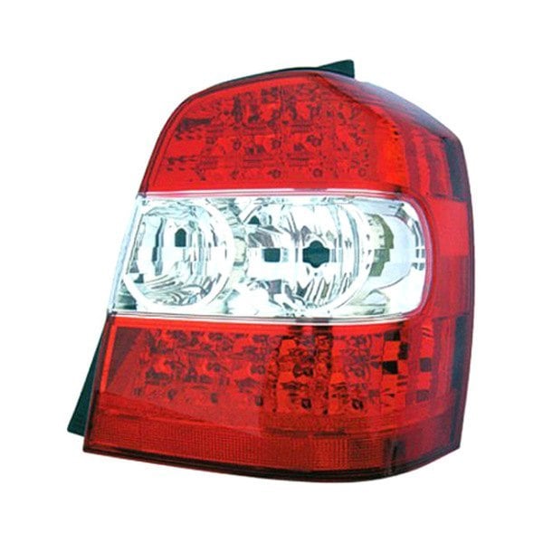 2006-2007 Toyota Highlander Hybrid/Hybrid Limited Passenger Side Tail Light Assembly - TO2801162-Partify-Painted-Replacement-Body-Parts