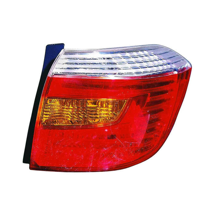 2010 Toyota Highlander Base/Limited/SE Passenger Side Tail Light Assembly Usa Built - TO2801187-Partify-Painted-Replacement-Body-Parts