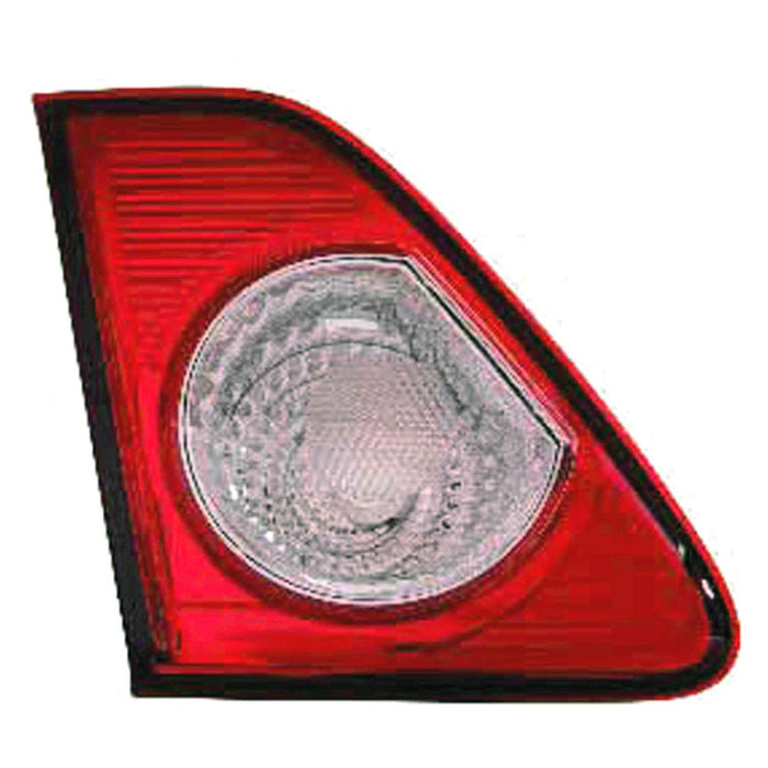2009-2010 Toyota Corolla Driver Side Tail Light Assembly Japan Built Lens/Housing Inner - TO2802109-Partify-Painted-Replacement-Body-Parts