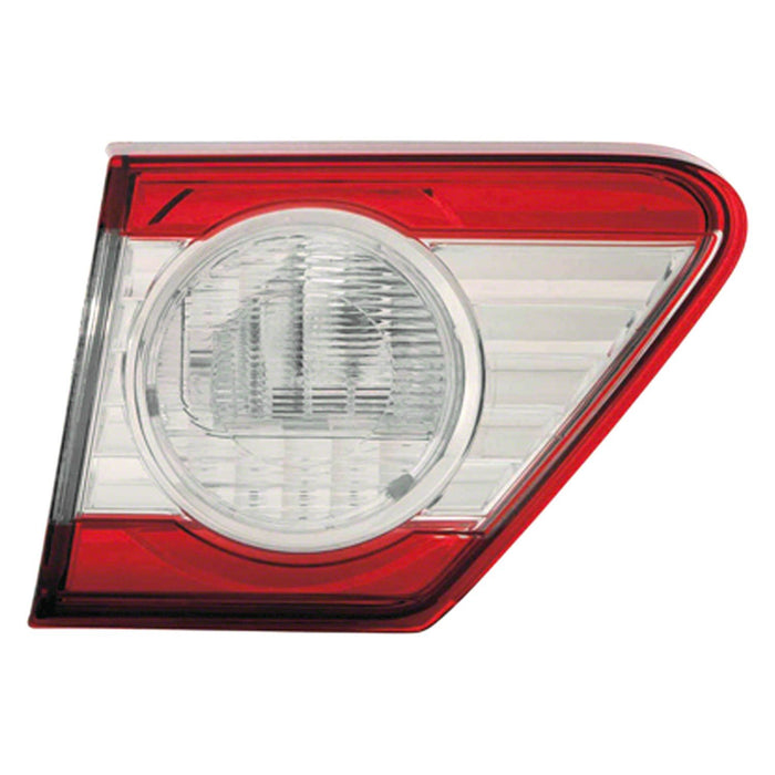2011-2013 Toyota Corolla Passenger Side Tail Light Assembly Canada Built Inner - TO2803107-Partify-Painted-Replacement-Body-Parts