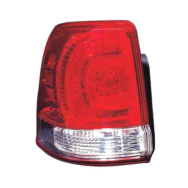 2008-2011 Toyota Land Cruiser Driver Side Tail Light Assembly Lens/Housing Outer - TO2804105-Partify-Painted-Replacement-Body-Parts