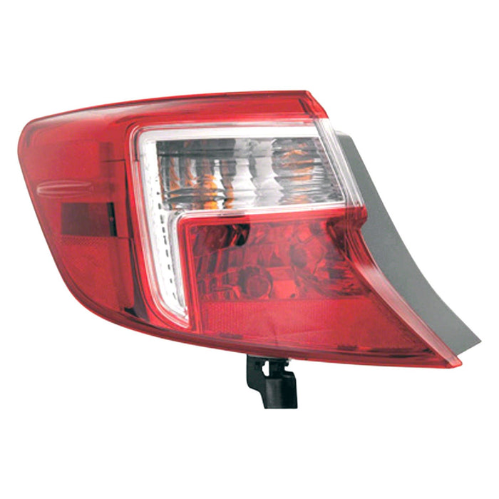 2012-2014 Toyota Camry Driver Side Tail Light Assembly Outer - TO2804114-Partify-Painted-Replacement-Body-Parts