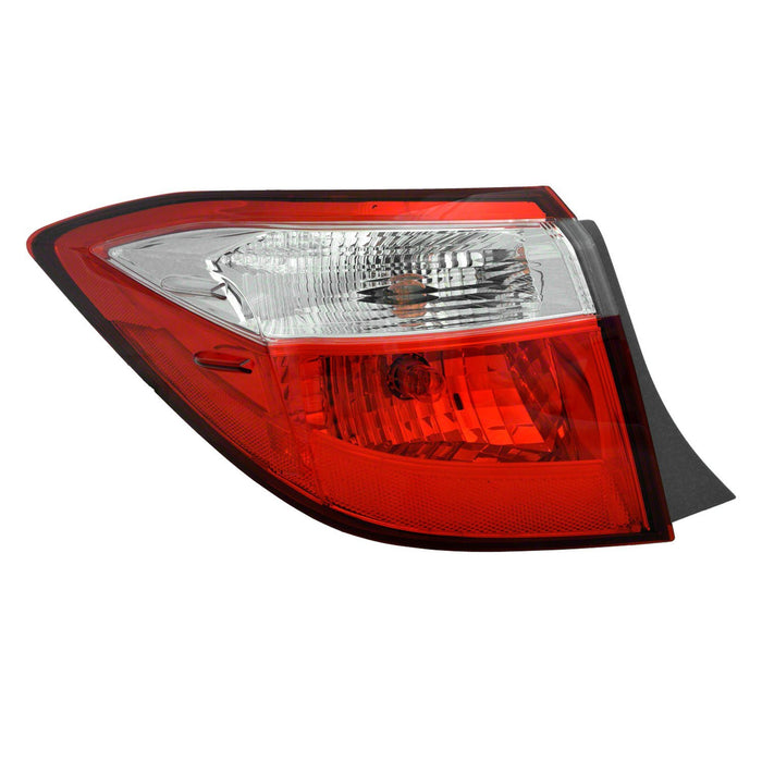 2014-2016 Toyota Corolla Driver Side Tail Light Assembly Outer - TO2804118-Partify-Painted-Replacement-Body-Parts