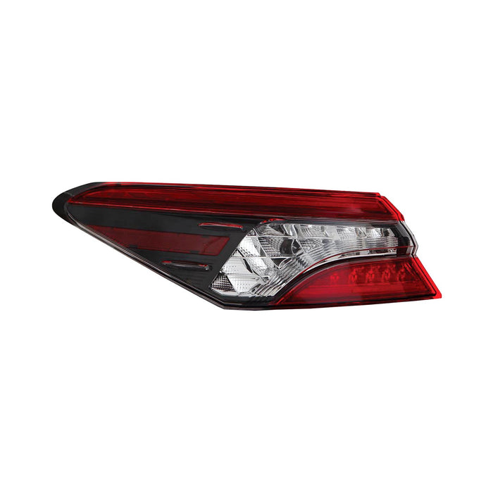 2021-2024 Toyota Camry Hybrid XLE/Hybrid XSE/XLE/XSE Driver Side Tail Light Assembly Outer - TO2804158-Partify-Painted-Replacement-Body-Parts
