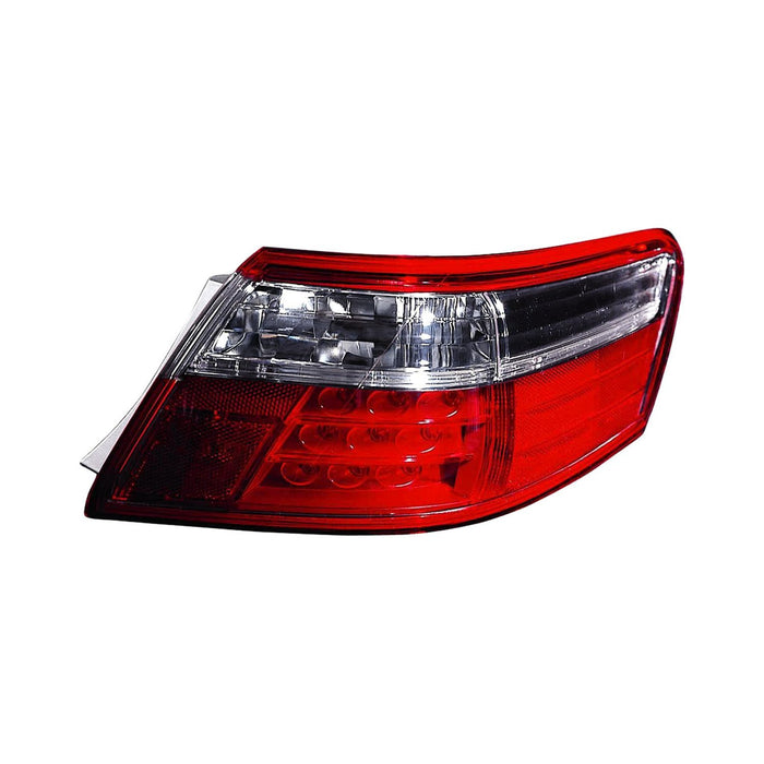 2007-2009 Toyota Camry Hybrid Passenger Side Tail Light Assembly On Body Outer - TO2805103-Partify-Painted-Replacement-Body-Parts