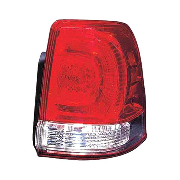 2008-2011 Toyota Land Cruiser Passenger Side Tail Light Assembly Lens/Housing Outer - TO2805105-Partify-Painted-Replacement-Body-Parts