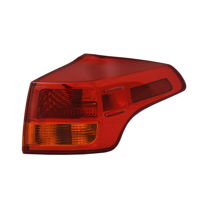 2013-2015 Toyota RAV4 Passenger Side Tail Light Assembly Japan Built Lens/Housing Outer - TO2805116-Partify-Painted-Replacement-Body-Parts