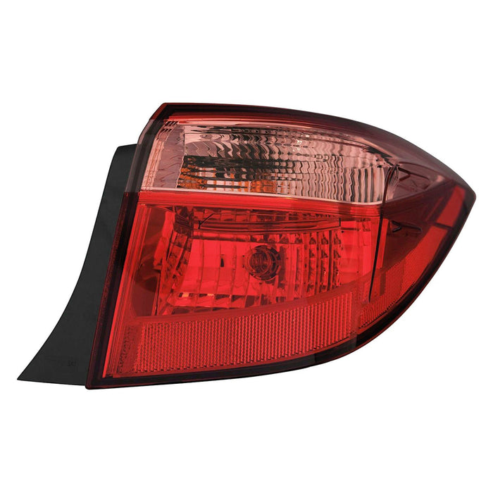 2017-2019 Toyota Corolla CE/L/LE/LE Eco Passenger Side Tail Light Assembly Halogen Outer - TO2805130-Partify-Painted-Replacement-Body-Parts