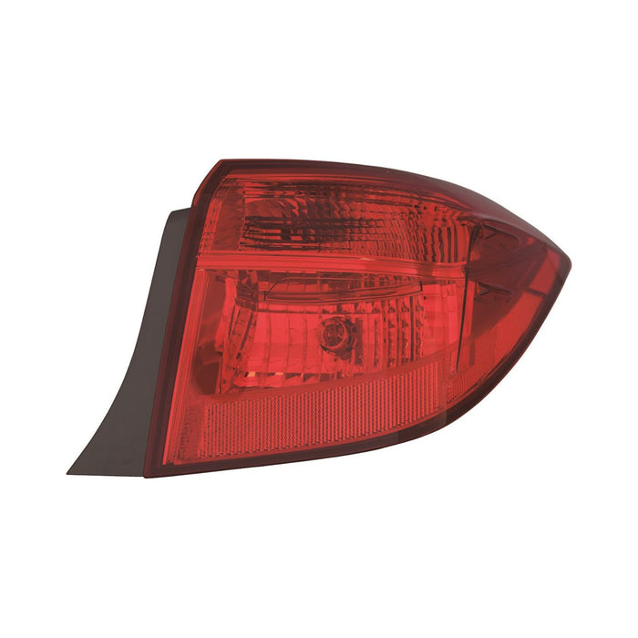2017-2019 Toyota Corolla SE/XLE/XSE Passenger Side Tail Light Assembly Led Outer - TO2805131-Partify-Painted-Replacement-Body-Parts