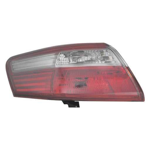 2007-2009 Toyota Camry Driver Side Tail Light Housing Outer Lamps Japan Built Includes Lens - TO2818131-Partify-Painted-Replacement-Body-Parts