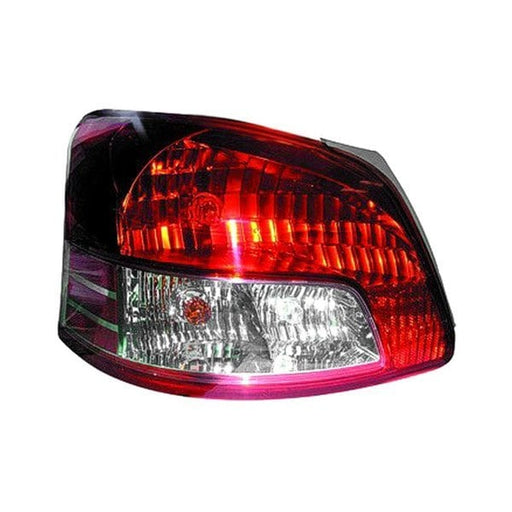 2007-2012 Toyota Yaris Base Driver Side Tail Light Housing W/O Sport Pkg Includes Lens Sedan - TO2818133-Partify-Painted-Replacement-Body-Parts