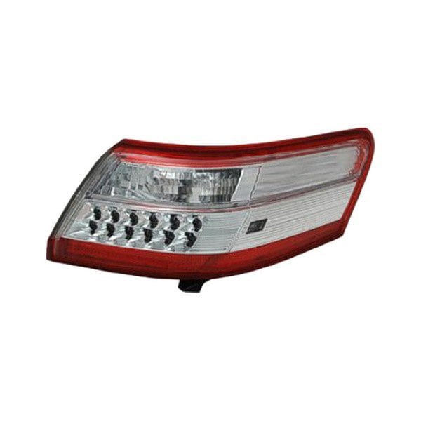 2010-2011 Toyota Camry Hybrid Driver Side Tail Light Housing Japan Built Includes Lens - TO2818145-Partify-Painted-Replacement-Body-Parts