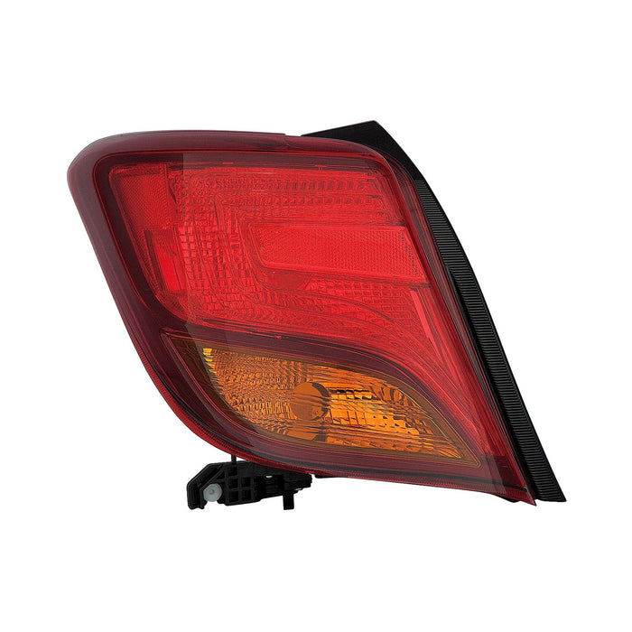 2015-2017 Toyota Yaris Driver Side Tail Light Housing Includes Lens - TO2818154-Partify-Painted-Replacement-Body-Parts