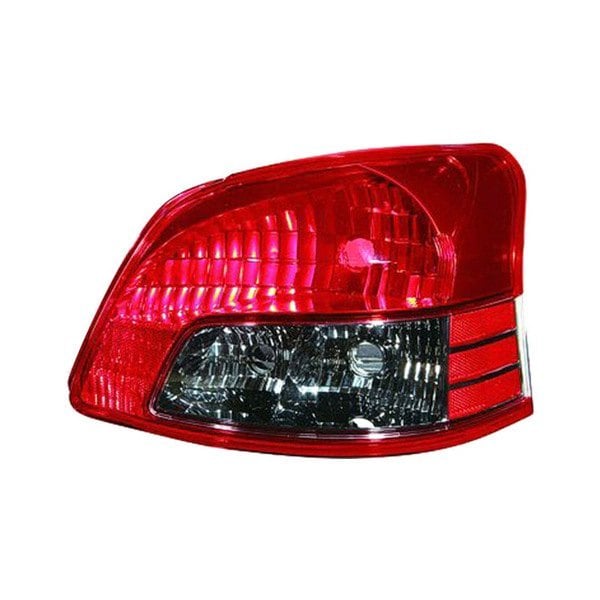 2007-2009 Toyota Yaris S Passenger Side Tail Light Housing Includes Lens Sedan - TO2819140-Partify-Painted-Replacement-Body-Parts