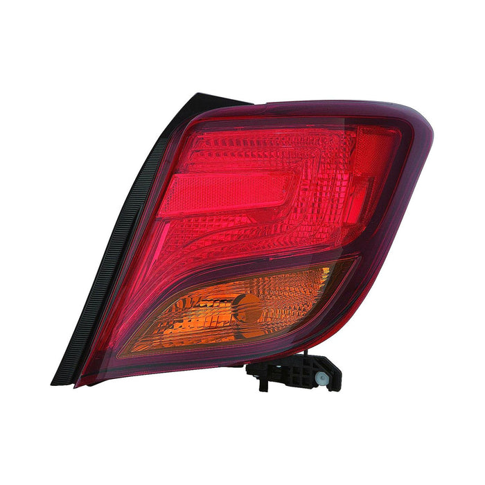 2015-2017 Toyota Yaris Passenger Side Tail Light Housing Includes Lens - TO2819154-Partify-Painted-Replacement-Body-Parts