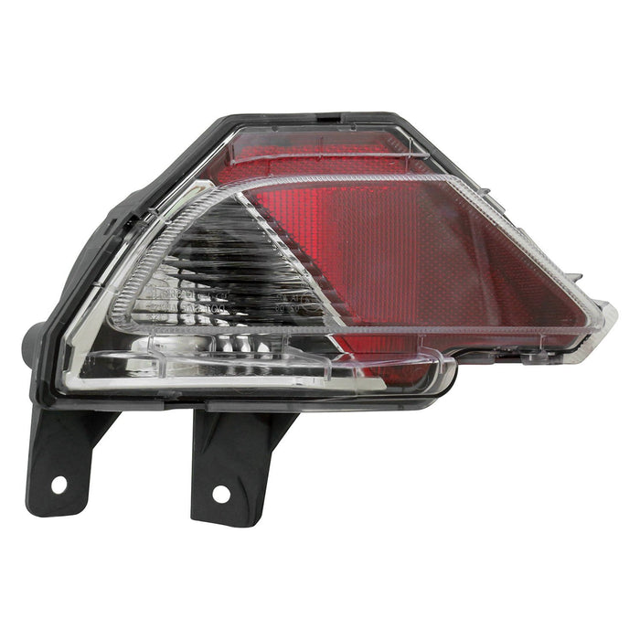 2016-2018 Toyota RAV4 Driver Side Back Up Light Assembly North America Built Bumper Mounted - TO2882107-Partify-Painted-Replacement-Body-Parts