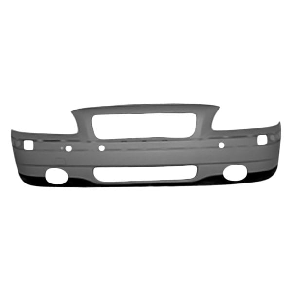 2001-2004 Volvo S60 2.4/Base/T5 CAPA Certified Front Bumper W/Headlamp Washer - VO1000139C-Partify-Painted-Replacement-Body-Parts
