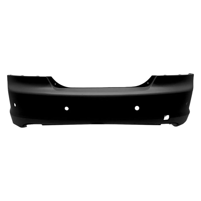 2006-2010 Volvo C70 CAPA Certified Rear Bumper To Ch 106999 W/Park Assist Sensor - VO1100150C-Partify-Painted-Replacement-Body-Parts